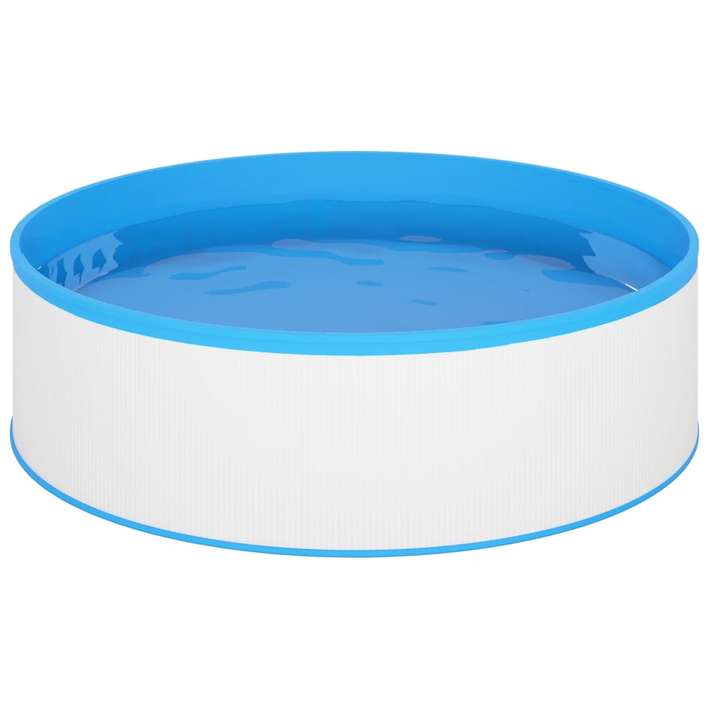 Vidaxl Splasher Pool 350x90 cm hvid