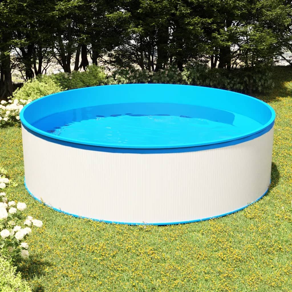 Vidaxl Splasher Pool 350x90 cm hvid