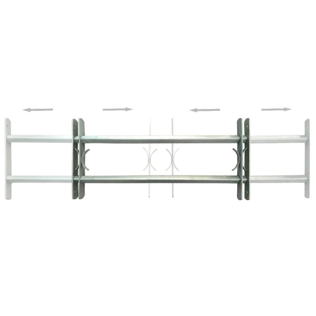 Vidaxx vinduessikkerhed justerbar 2 stk 700-1050 mm
