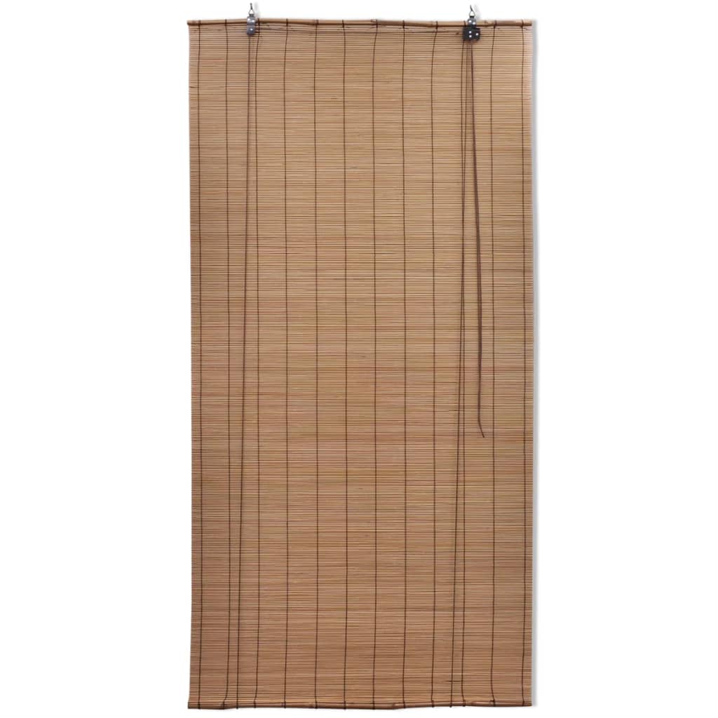 Vidaxx rullegardiner 2 stk 80x160 cm bambusbrune