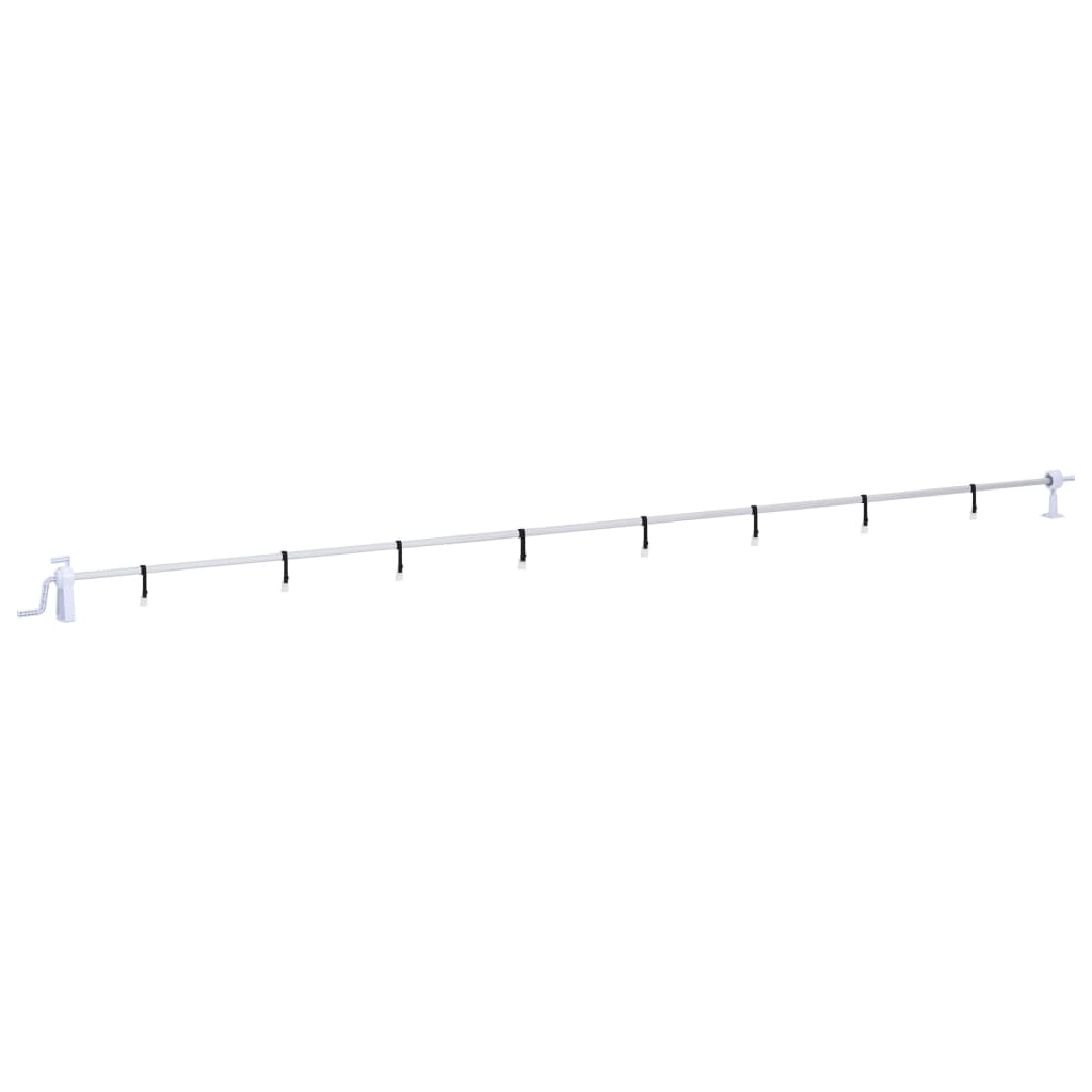Vidaxl Swimming Pool Cover Roller med plastramme
