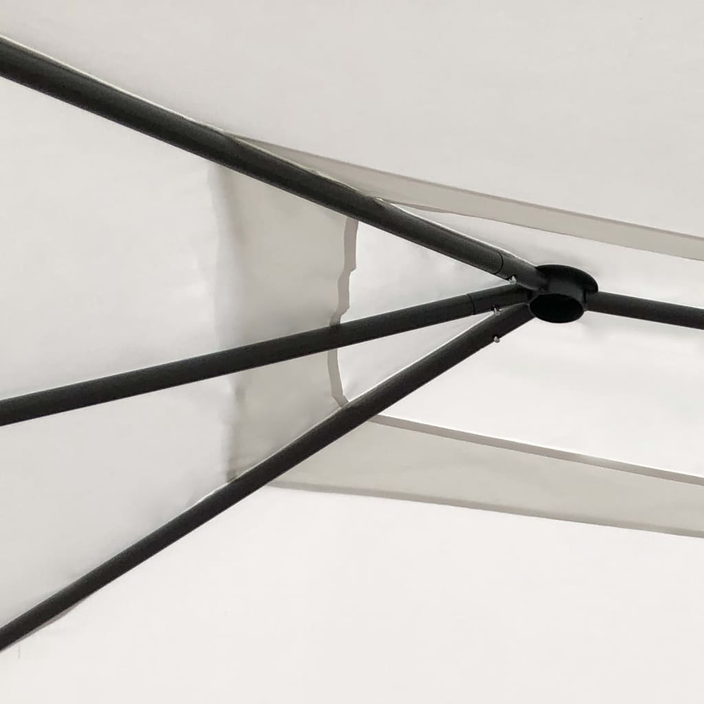 Vidaxl Arbor 160 g m² 3x4x2,6 m creme -farvet