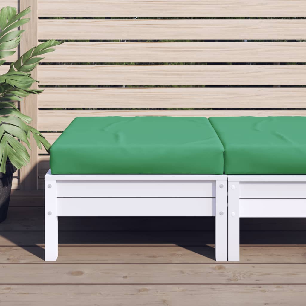 Vidaxl Pallet Pushion Oxford Stof grøn