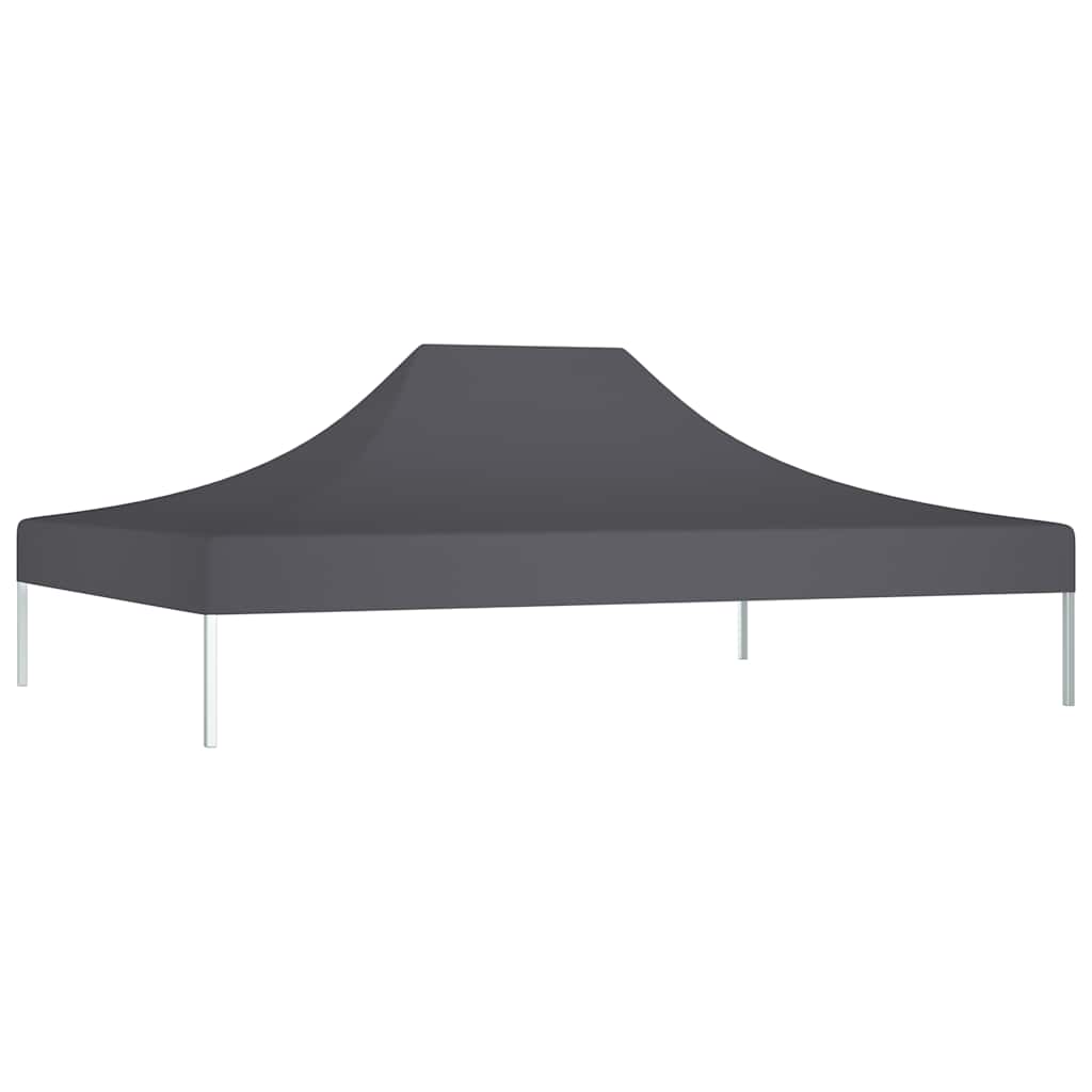 Vidaxl Party Tent Roof 270 g m² 4,5x3 m Anthracite -farvet