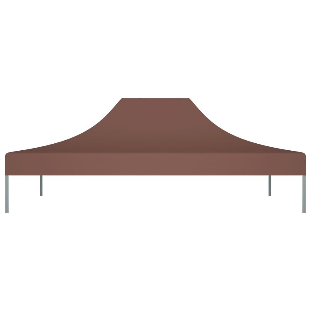 Vidaxl Party Telt Tag 270 g m² 4,5x3 m Brun