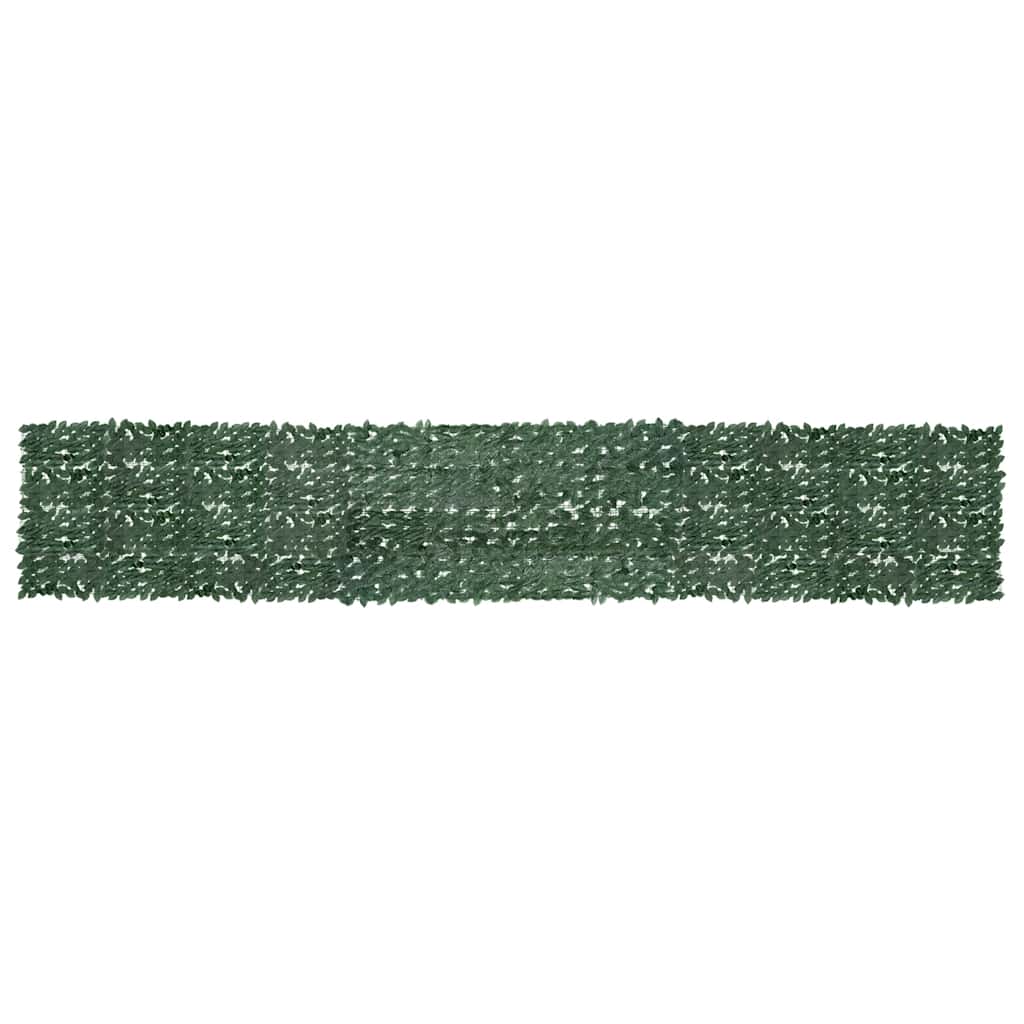 Vidaxl balkonskærm med mørkegrønne blade 600x100 cm
