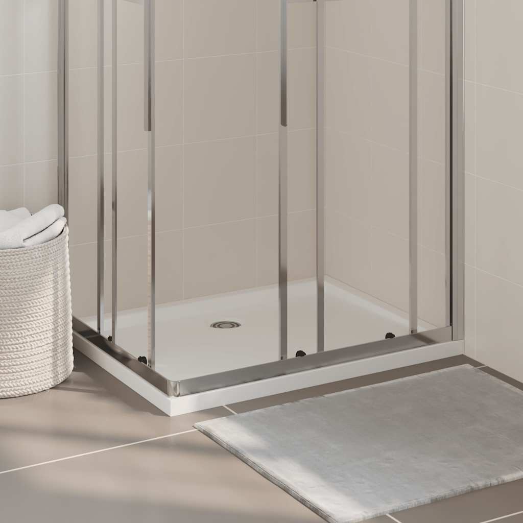 Vidaxl brusebakke rektangulær 70x90 cm Abs