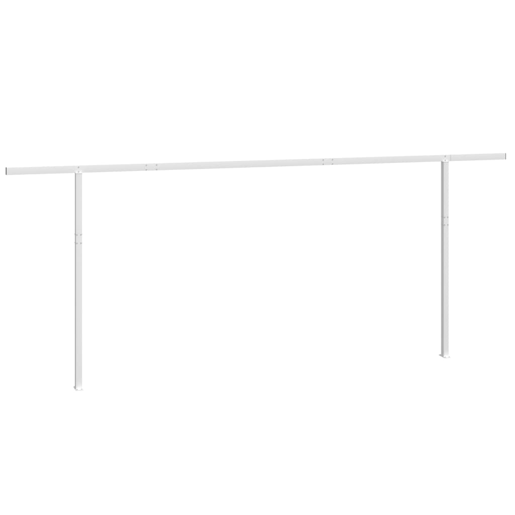 Vidaxl Laifel Pole Set 600x245 cm Iron White
