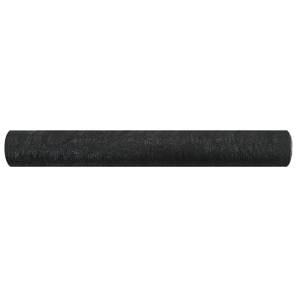 Vidaxl PrivacyNet 75 g m² 1x10 m HDPE Sort