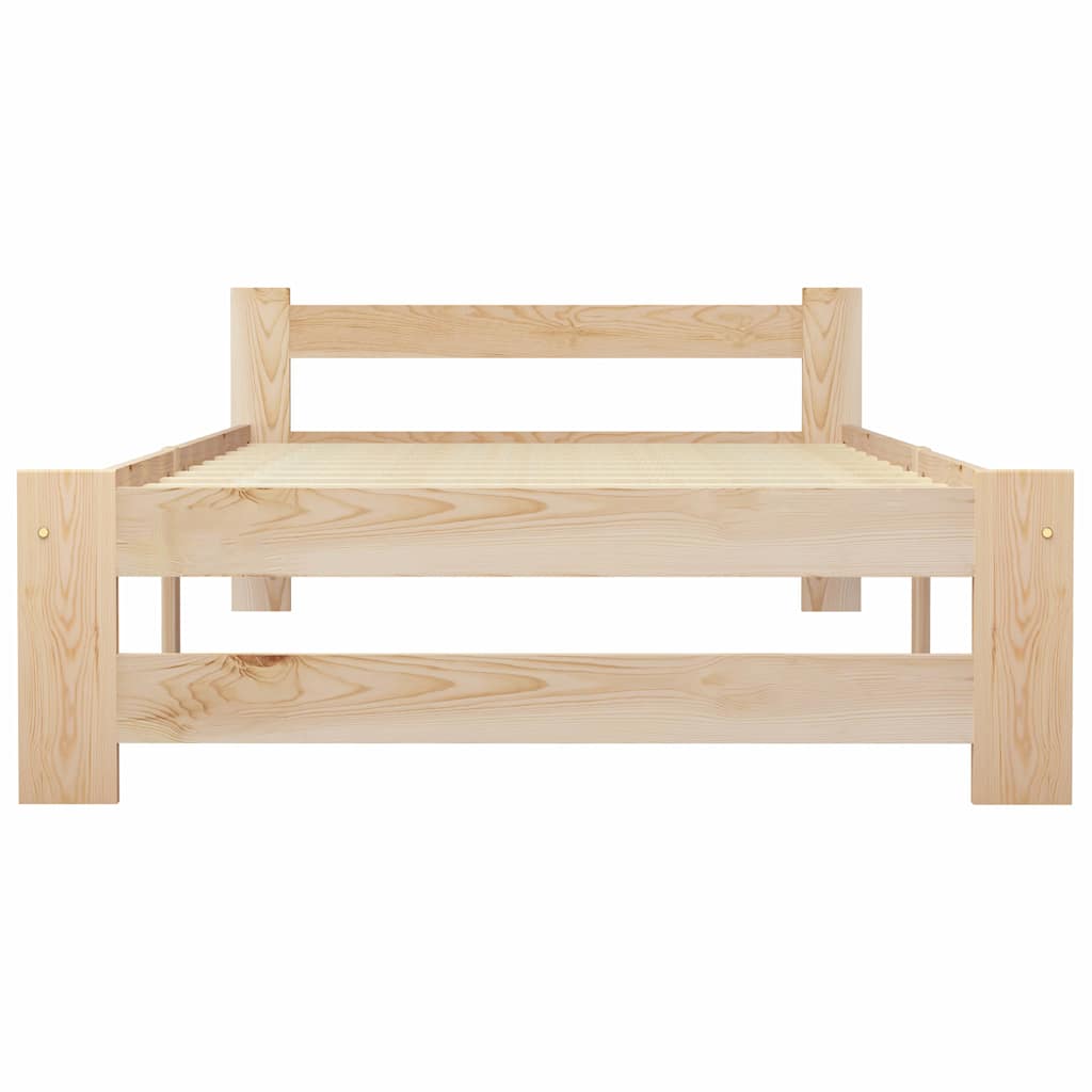 Vidaxl bedframe massief grenenhout 100x200 cm
