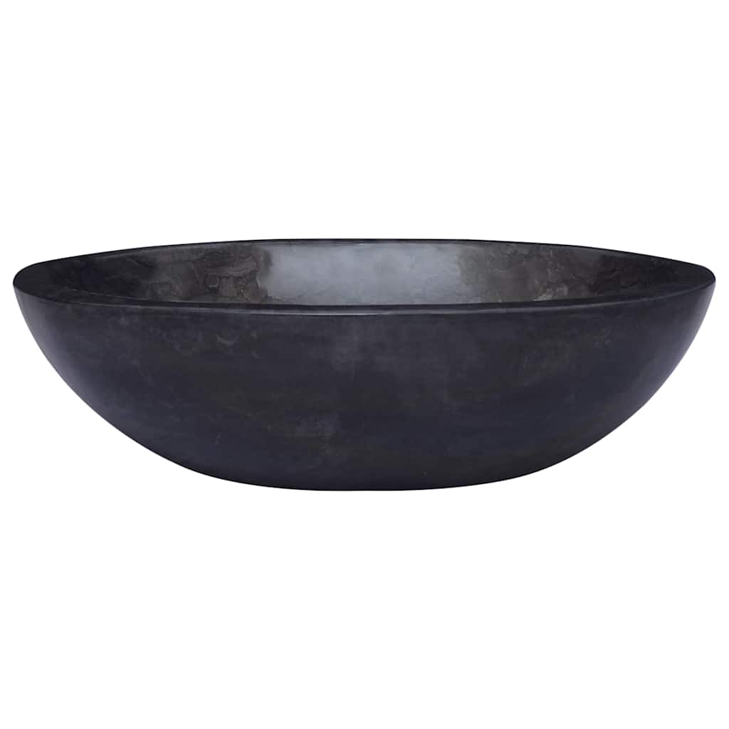 Vidaxl Sink 53x40x15 cm marmor sort