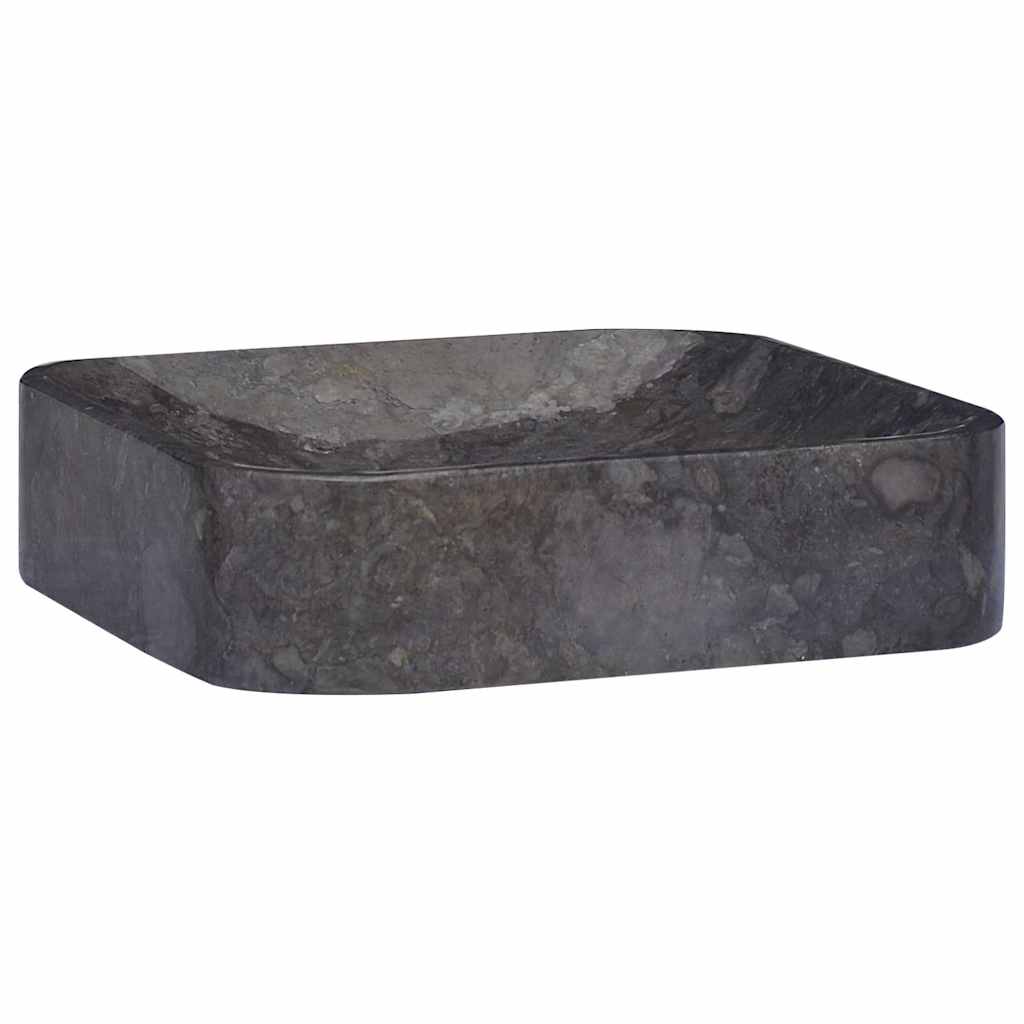 Vidaxl Sink 40x40x10 cm marmor sort