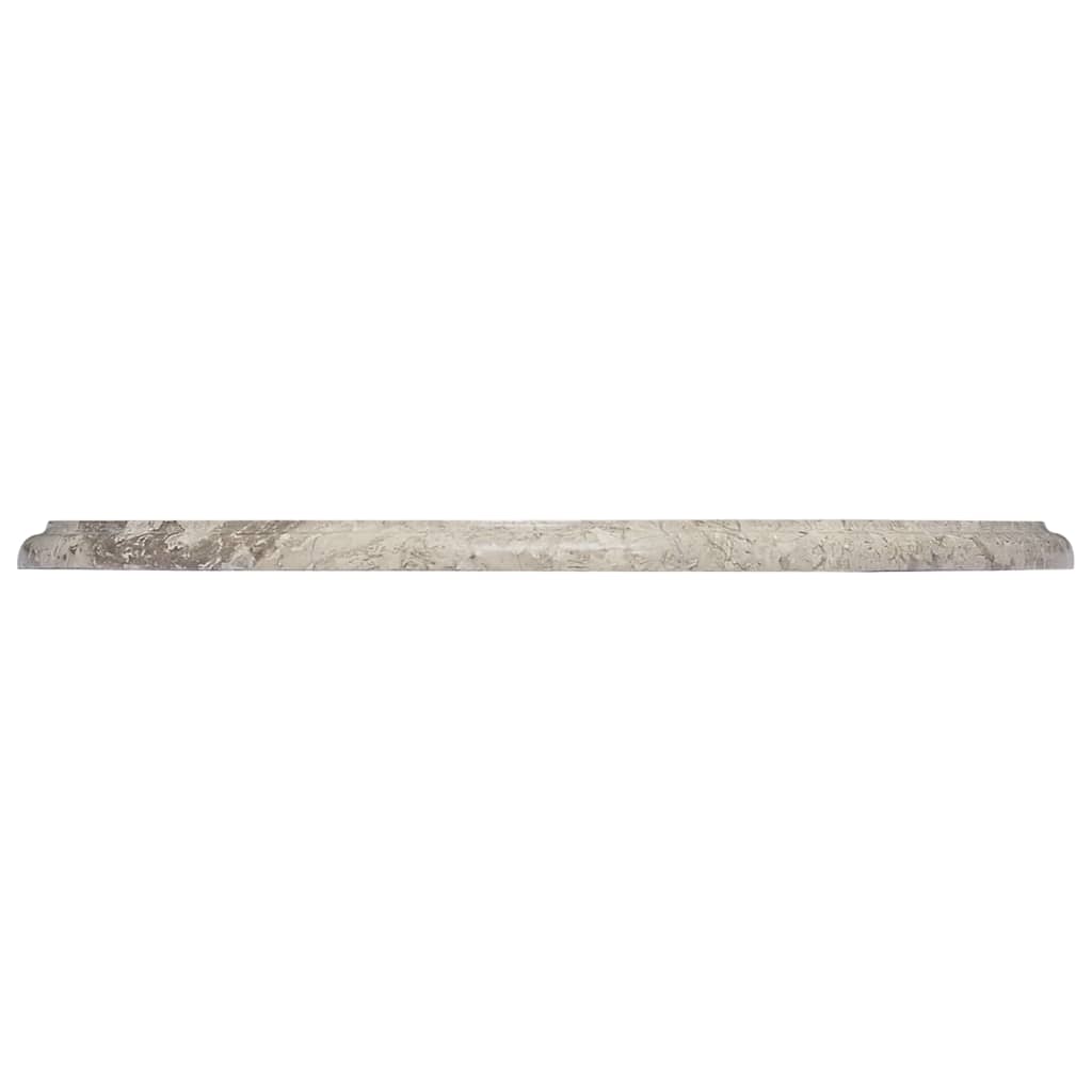 Vidaxl tafelblad ø50x2,5 cm marmer grijs