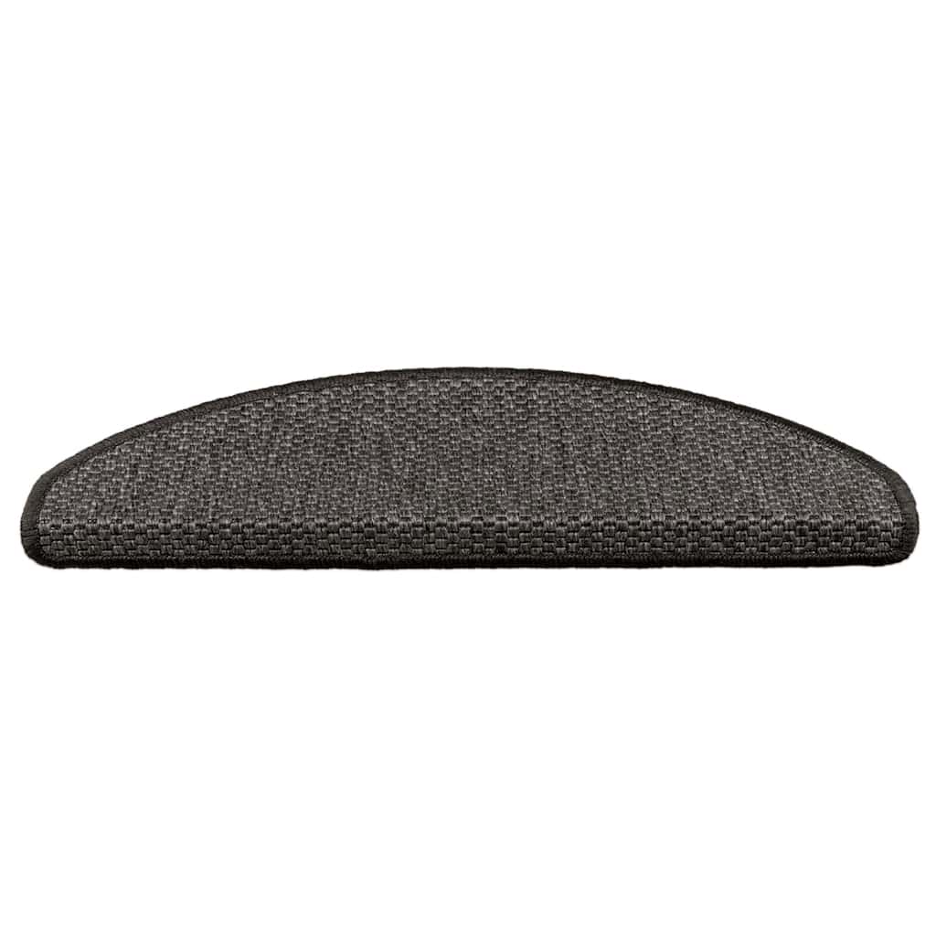 Vidaxl trapper selvklæbende 15. sisal look 65x21x4cm antracitfarve