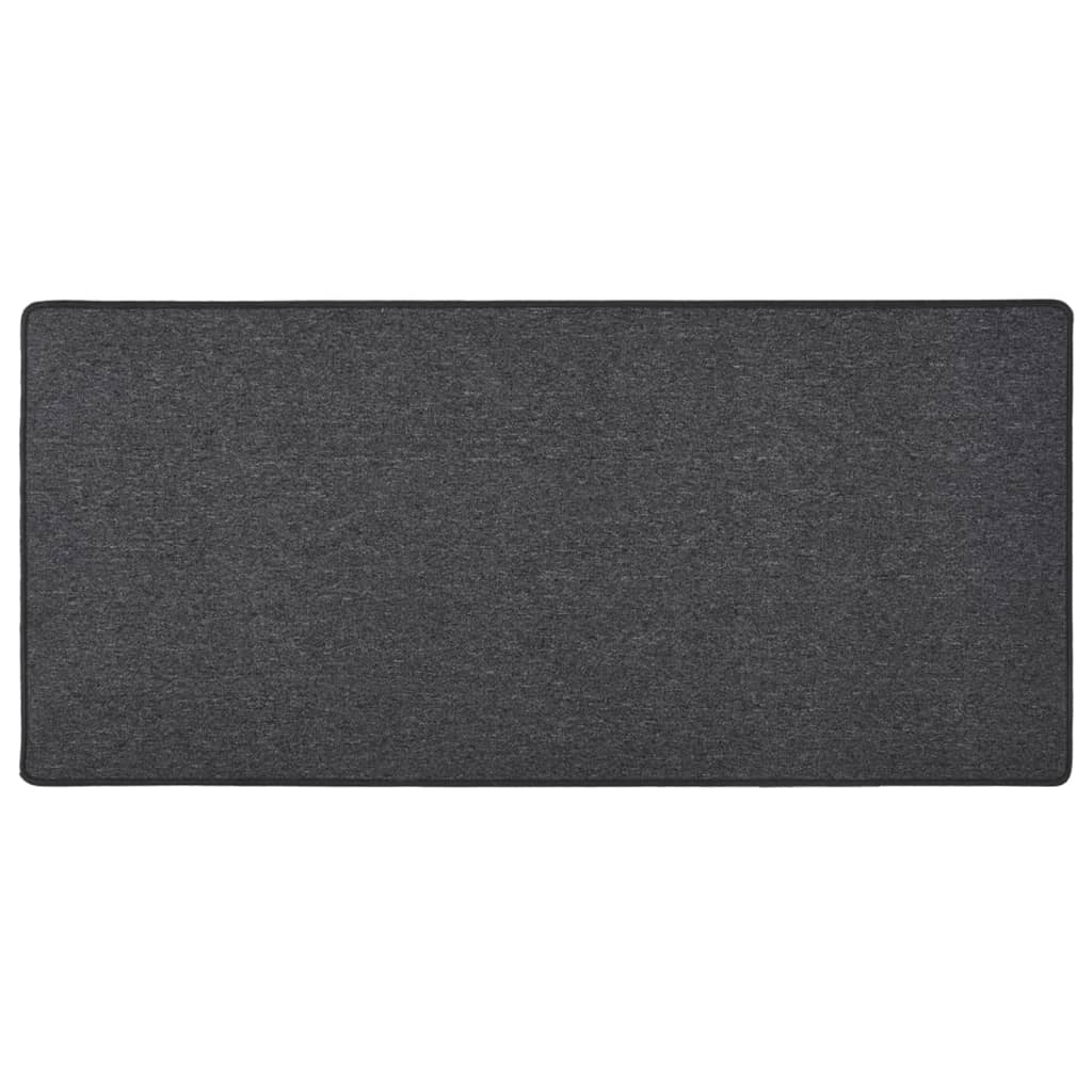 Vidaxl Carpet Runner 80x150 cm Anthracite -farvet