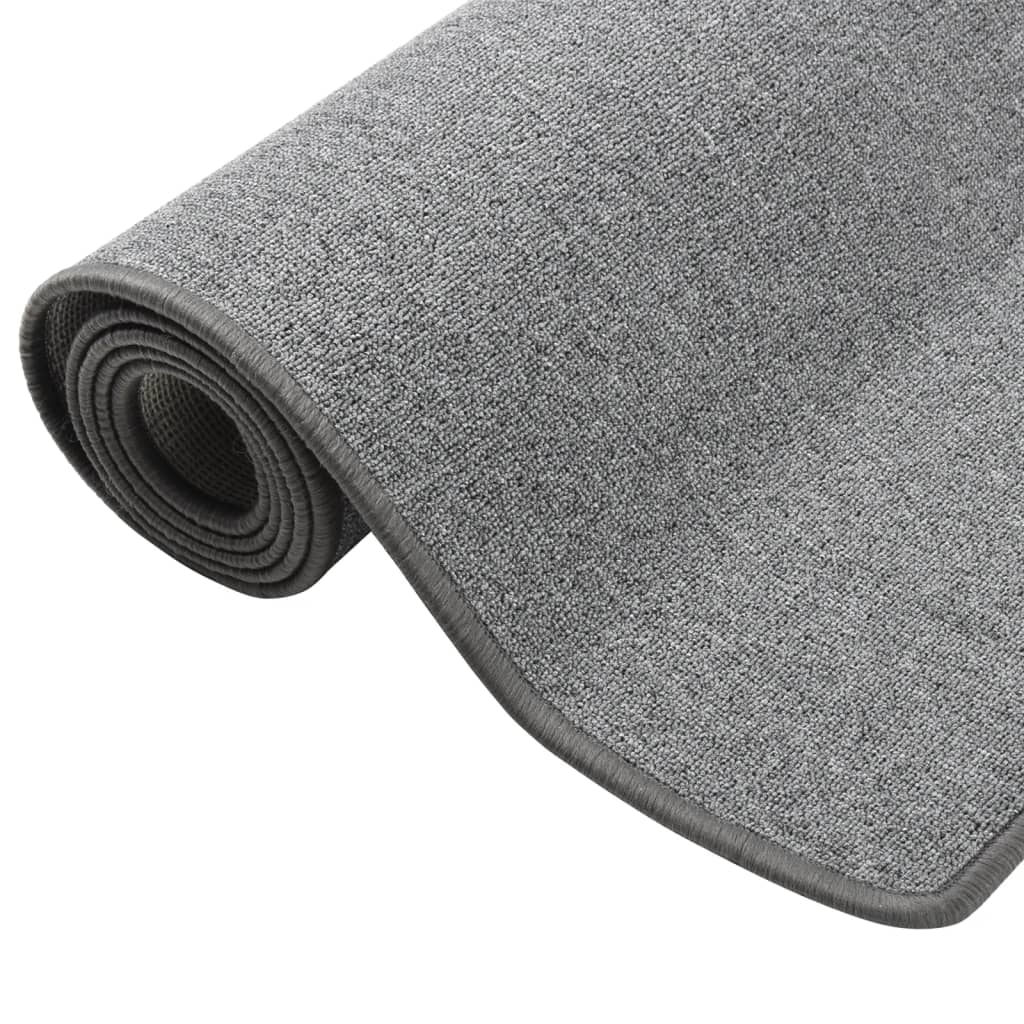 Vidaxl Carpet Runner 80x400 cm mørkegrå
