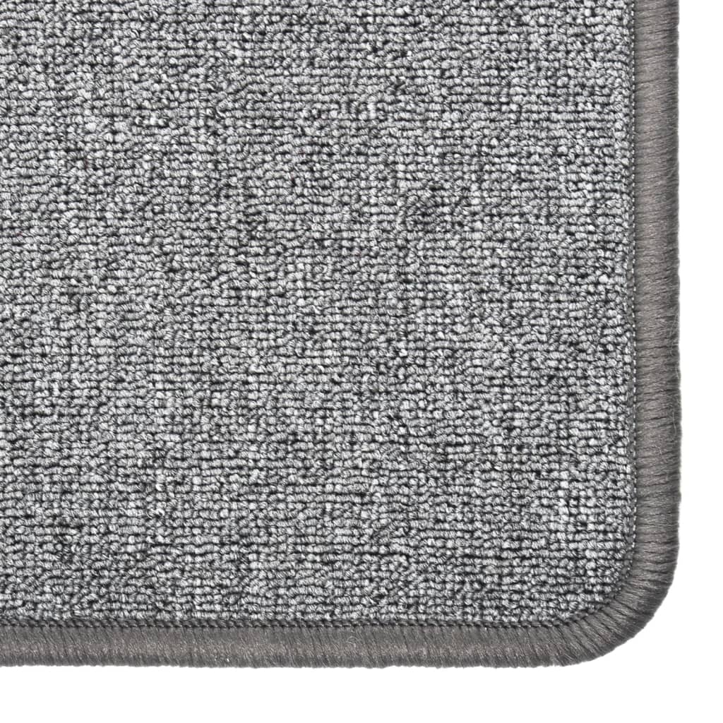 Vidaxl Carpet Runner 80x400 cm mørkegrå