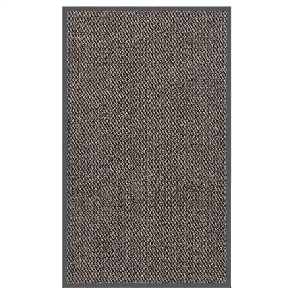 Vidaxl Doormat tuftede 90x150 cm mørkebrun