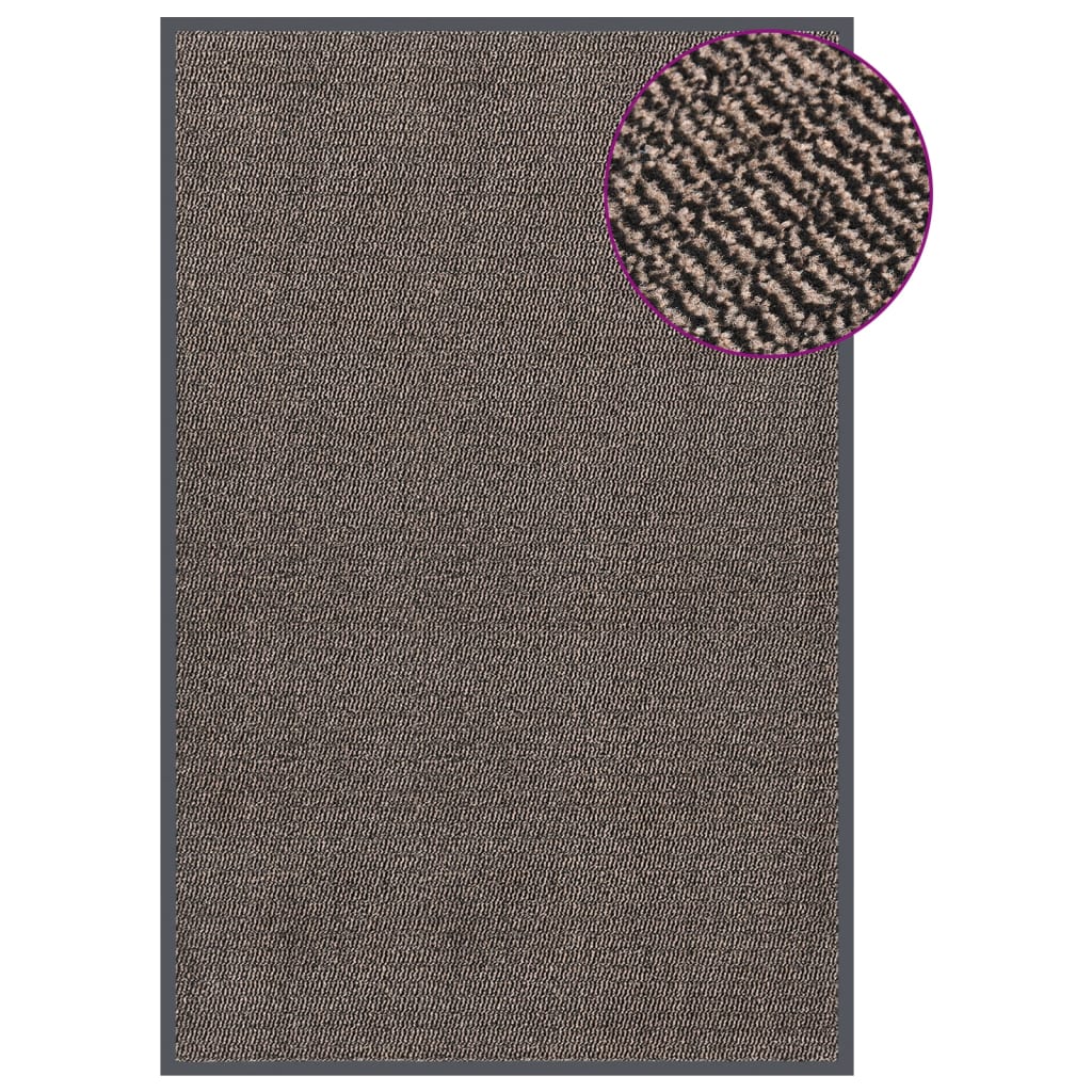 Vidaxl Doormat tuftede 120x180 cm mørkebrun