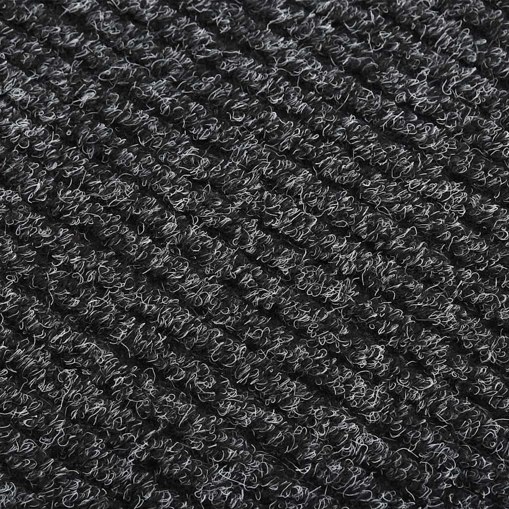 Vidaxl droogloopmat 100x300 cm antracit -farvet