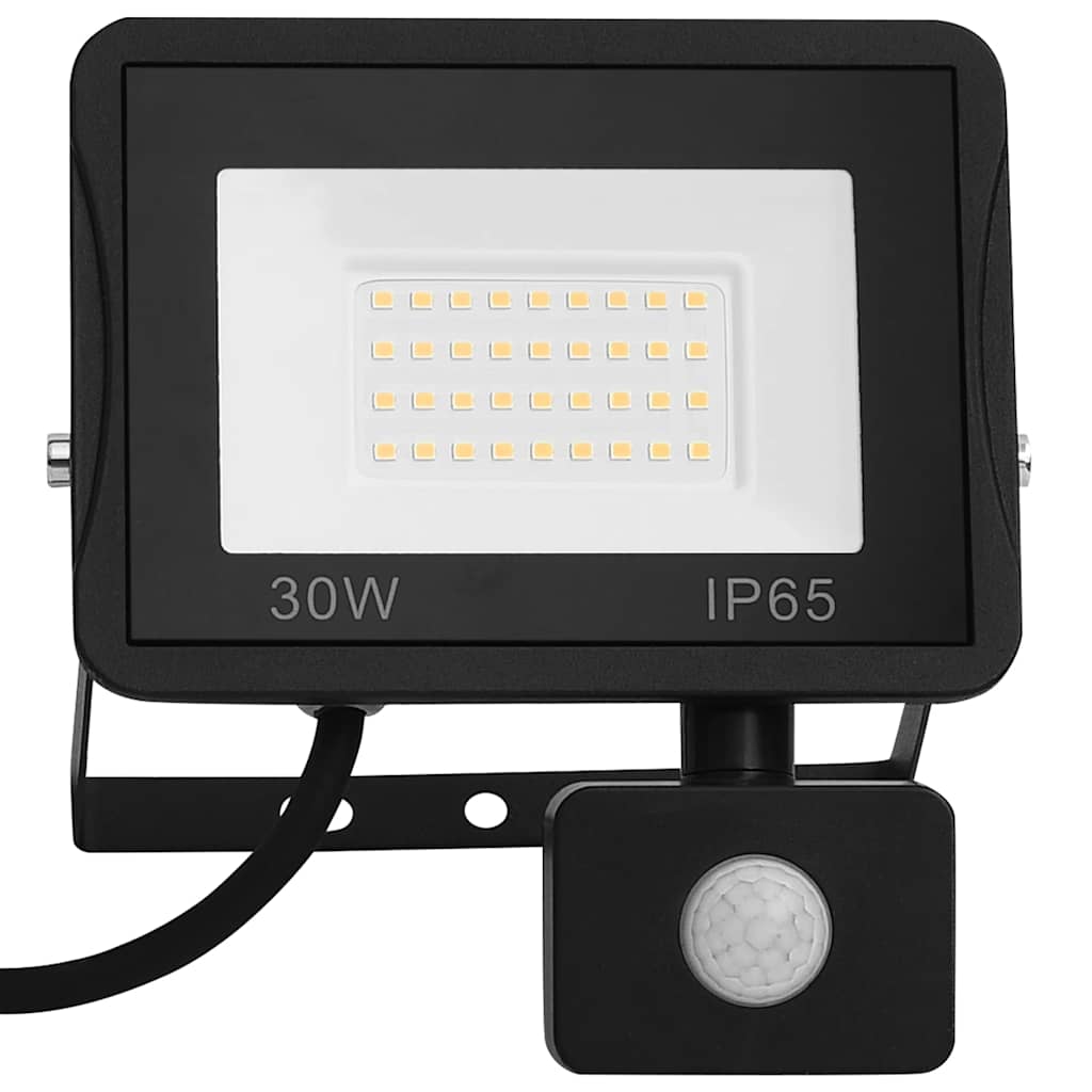 Vidaxl spotlight met sensor led 30 w koudwit