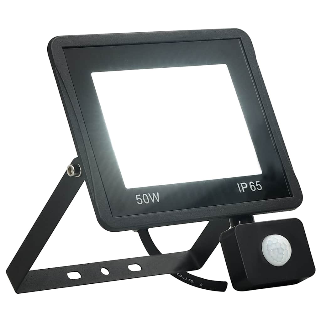 Vidaxl spotlight met sensor led 50 w koudwit