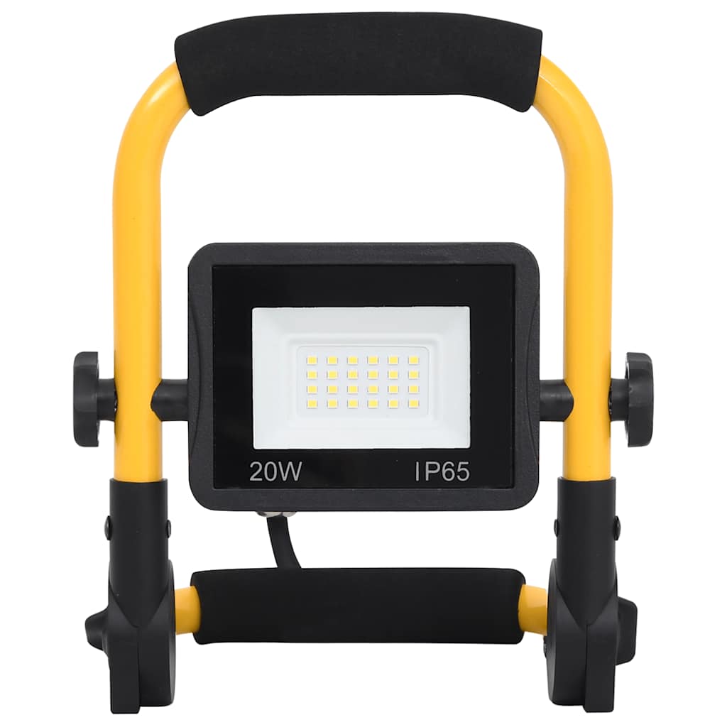 VidaXL spotlight med håndtag LED 20 W varm hvid