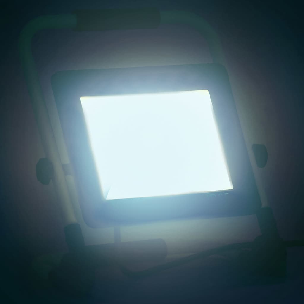 Vidaxl spotlight met handvat led 100 w koudwit