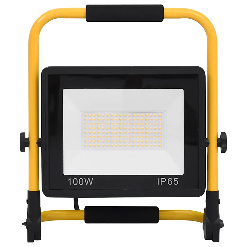 Vidaxl spotlight met handvat led 100 w koudwit