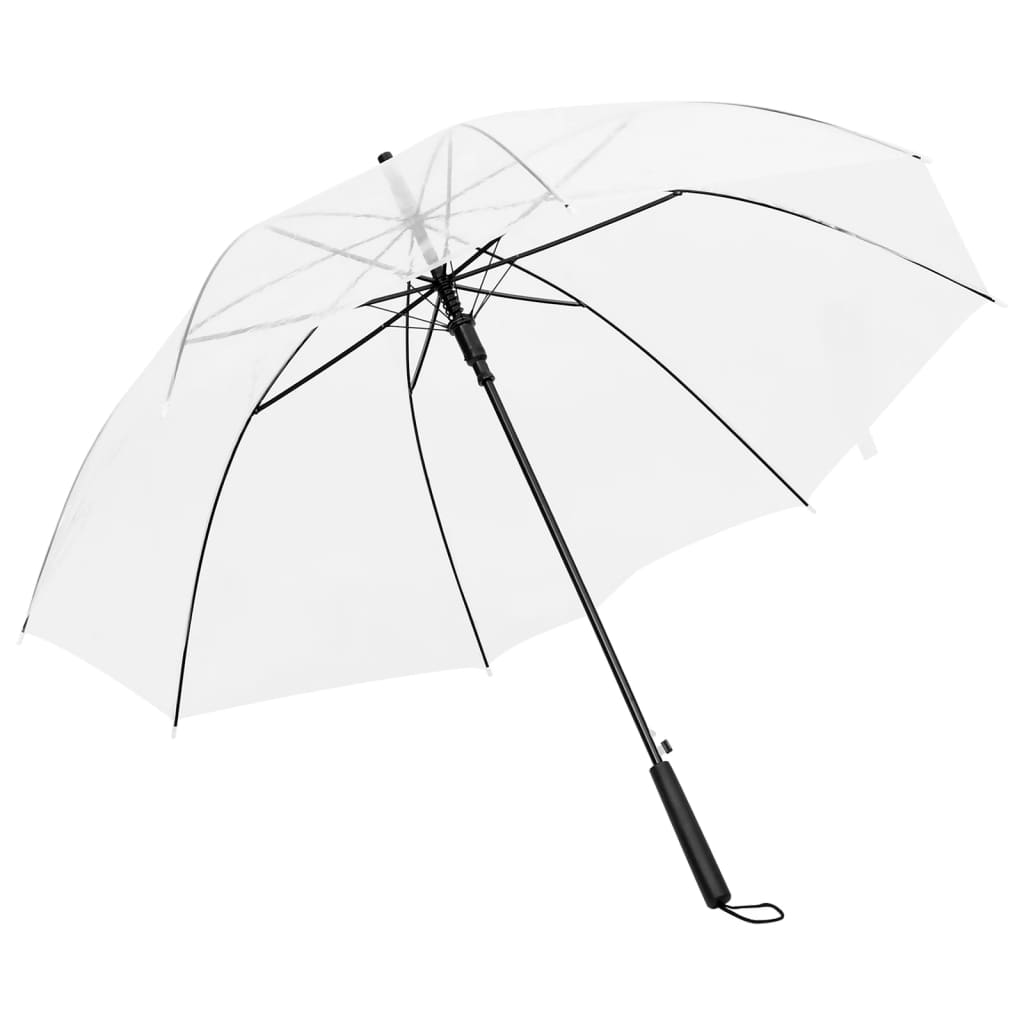 Vidaxl paraply 100 cm gennemsigtig