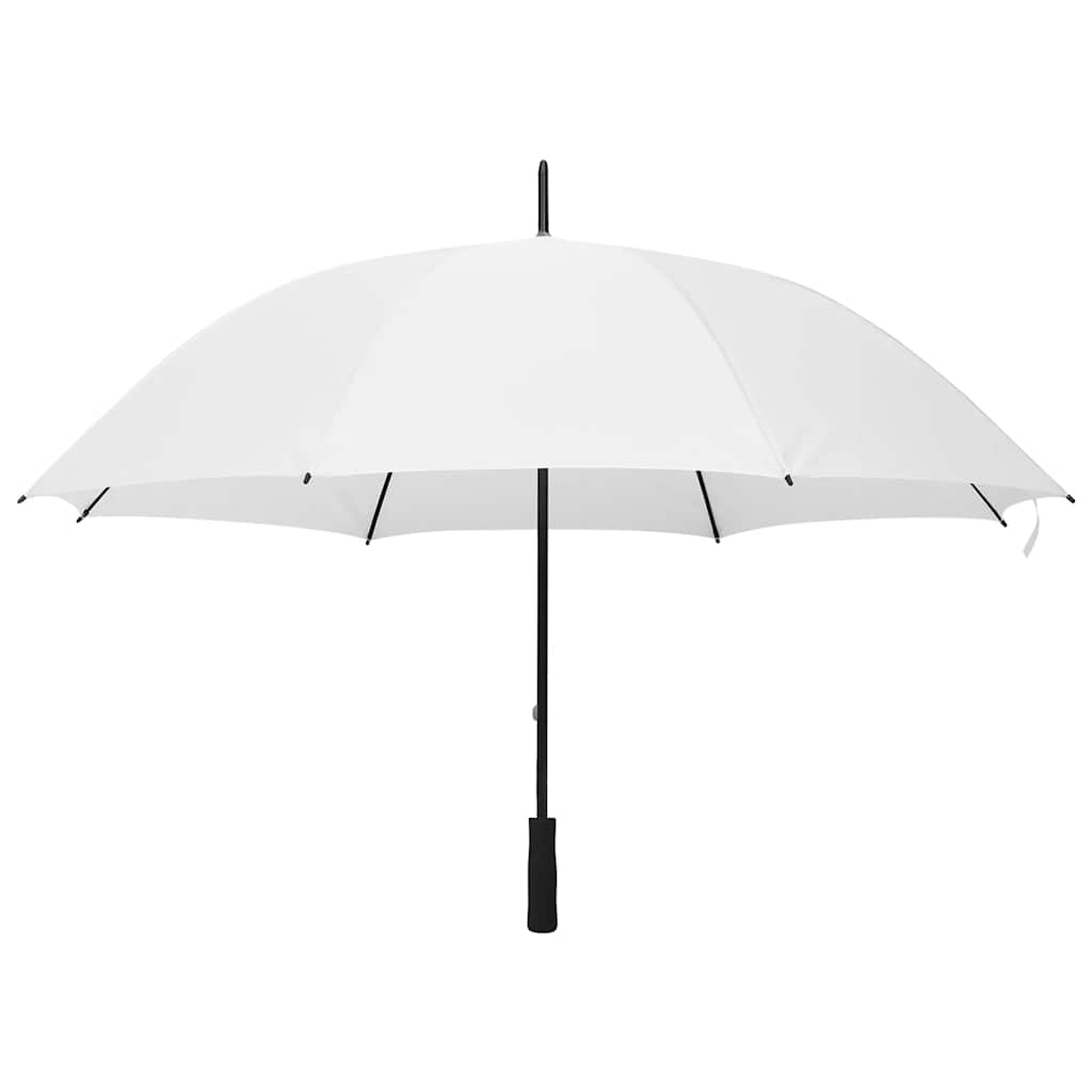 Vidaxl paraply 130 cm hvid