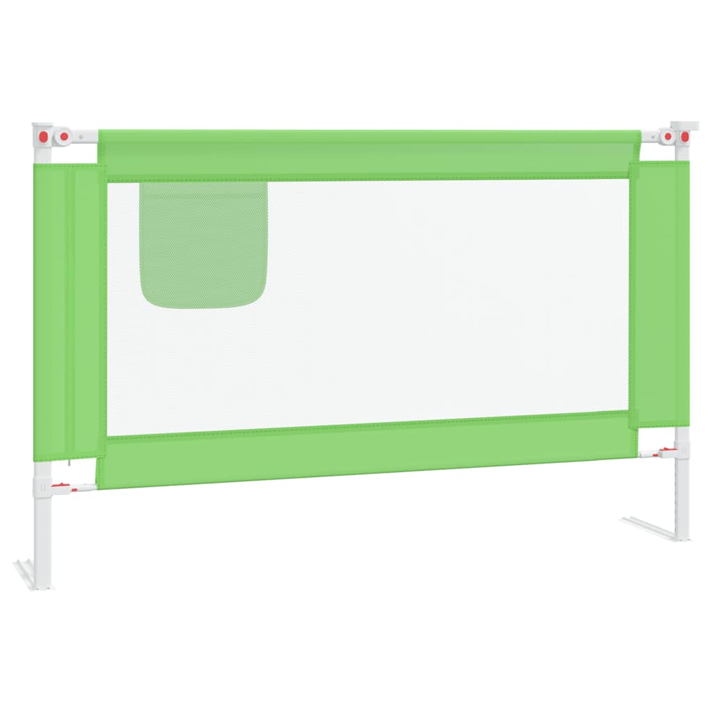 Vidaxl Bed Chart toddler 120x25 cm stofgrøn