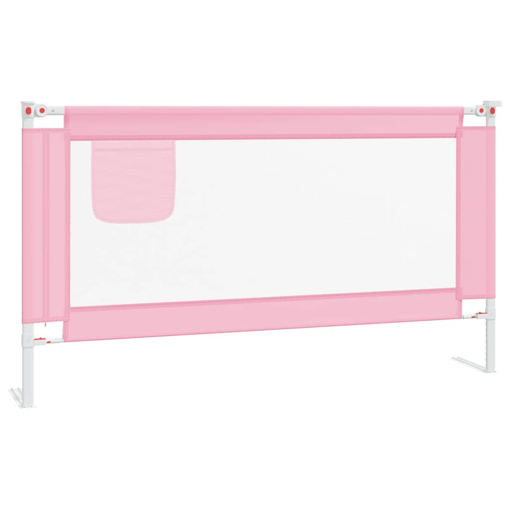 Vidaxl Bed Chart toddler 150x25 cm stofrosa
