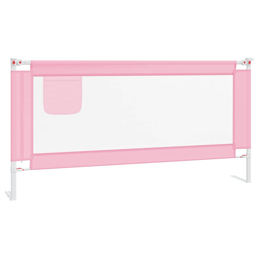 Vidaxl Bed Chart toddler 180x25 cm stofrosa