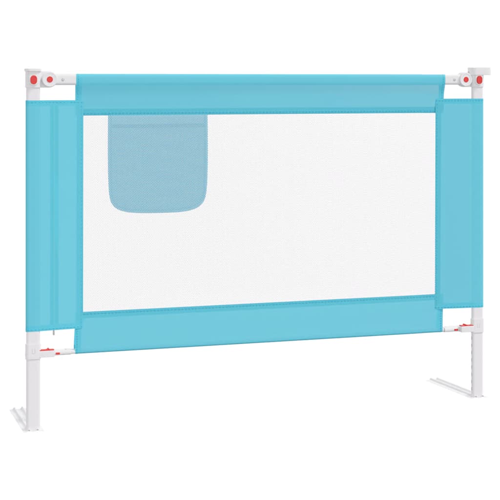 Vidaxl Bed Chart toddler 90x25 cm stof blå