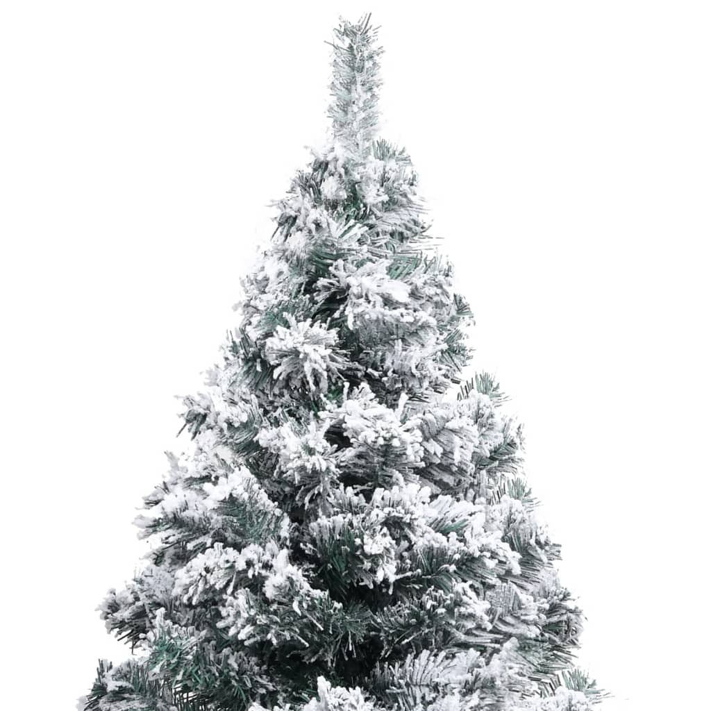 Vidaxl Kunstkerstboom med sne 120 cm grøn