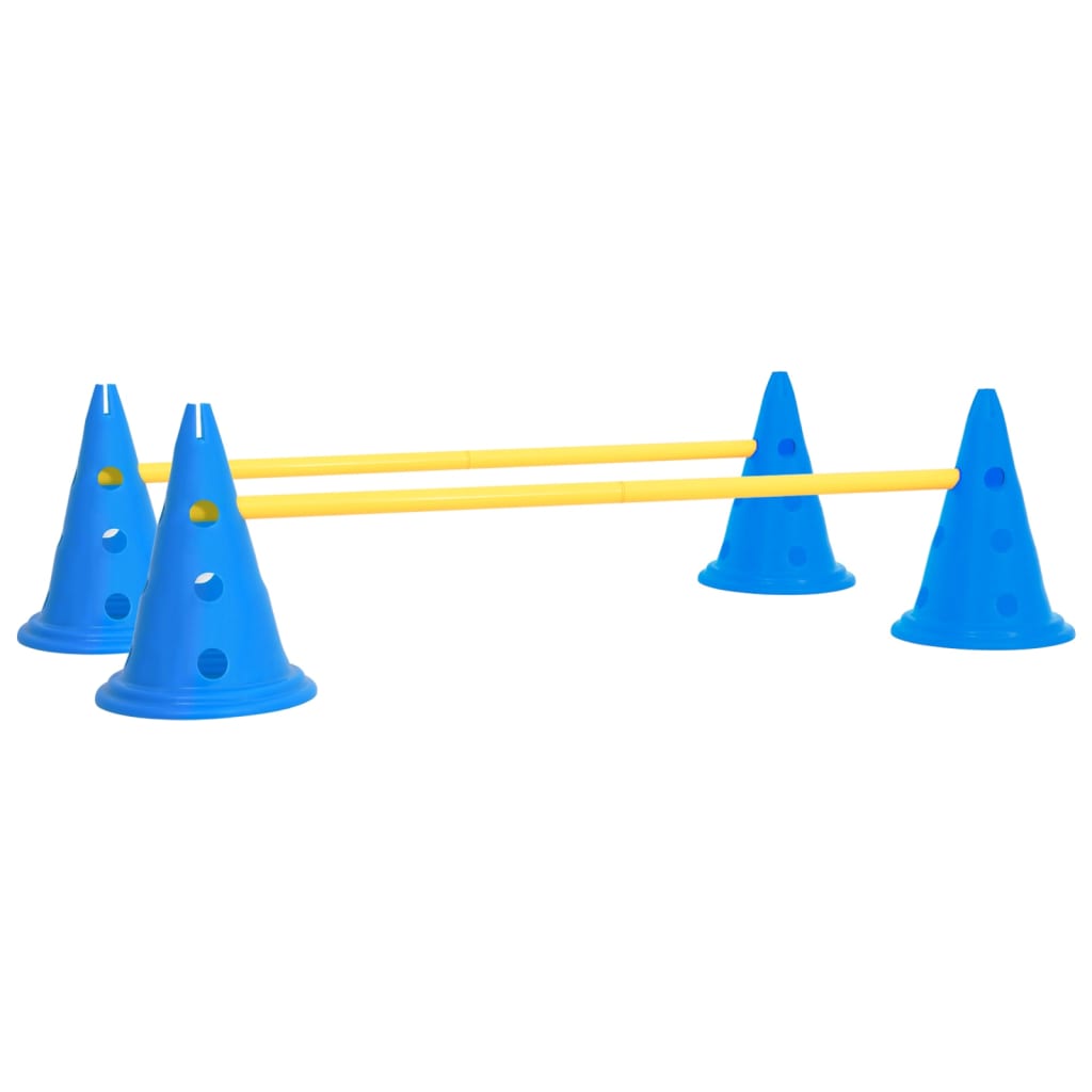 Vidaxl Hurking Set for Dogs Blue and Yellow