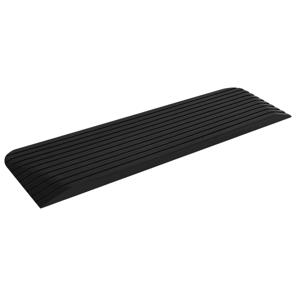 Vidaxl tærskel Hjælp 110x32x3,8 cm gummi
