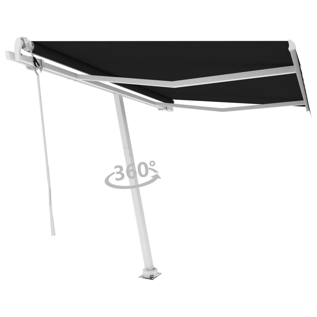 Vidaxl Laifel FREESID AUTOMATIC 350X250 cm Anthracite -farvet