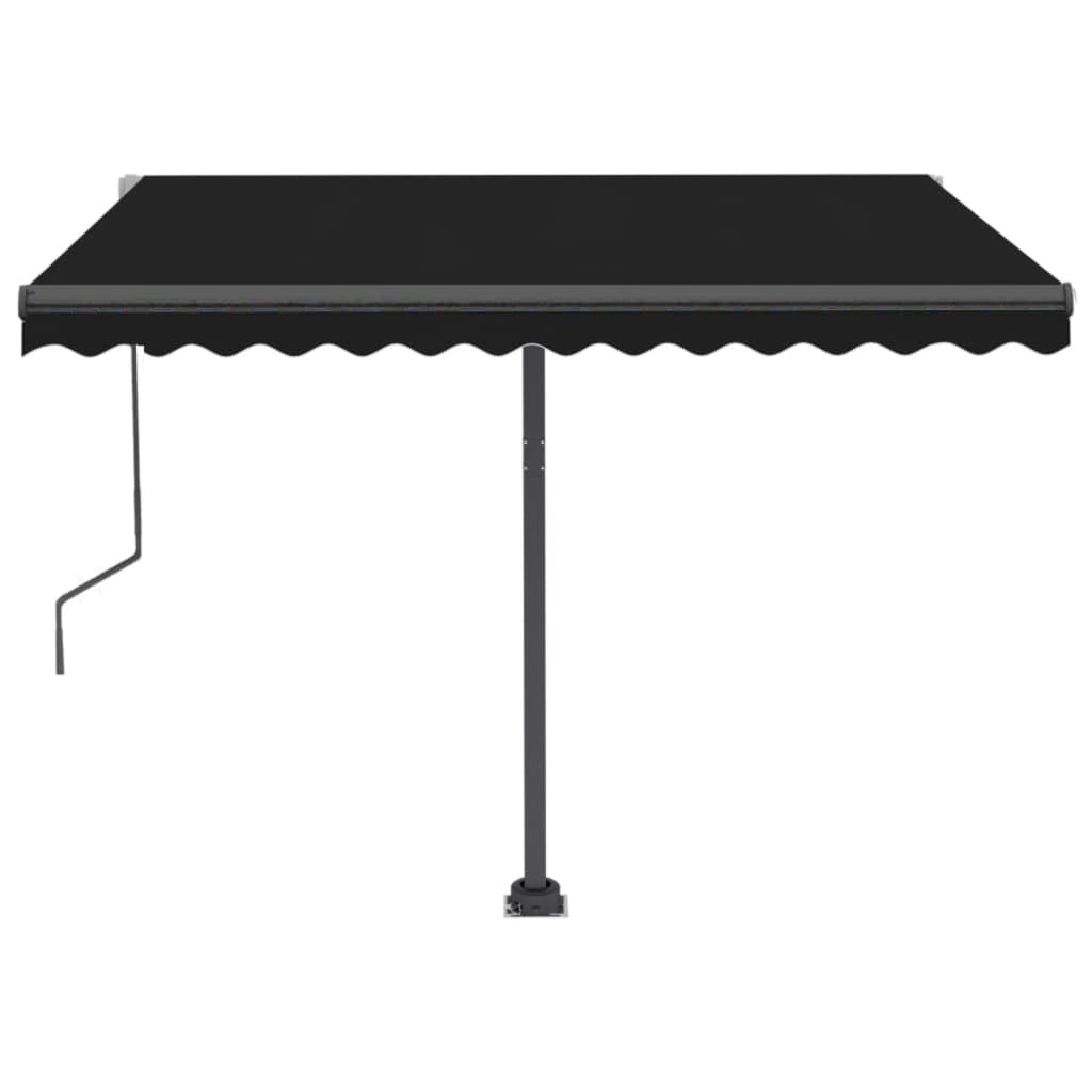 Vidaxl Laifel fritstående automatisk 300x250 cm antracit -farvet