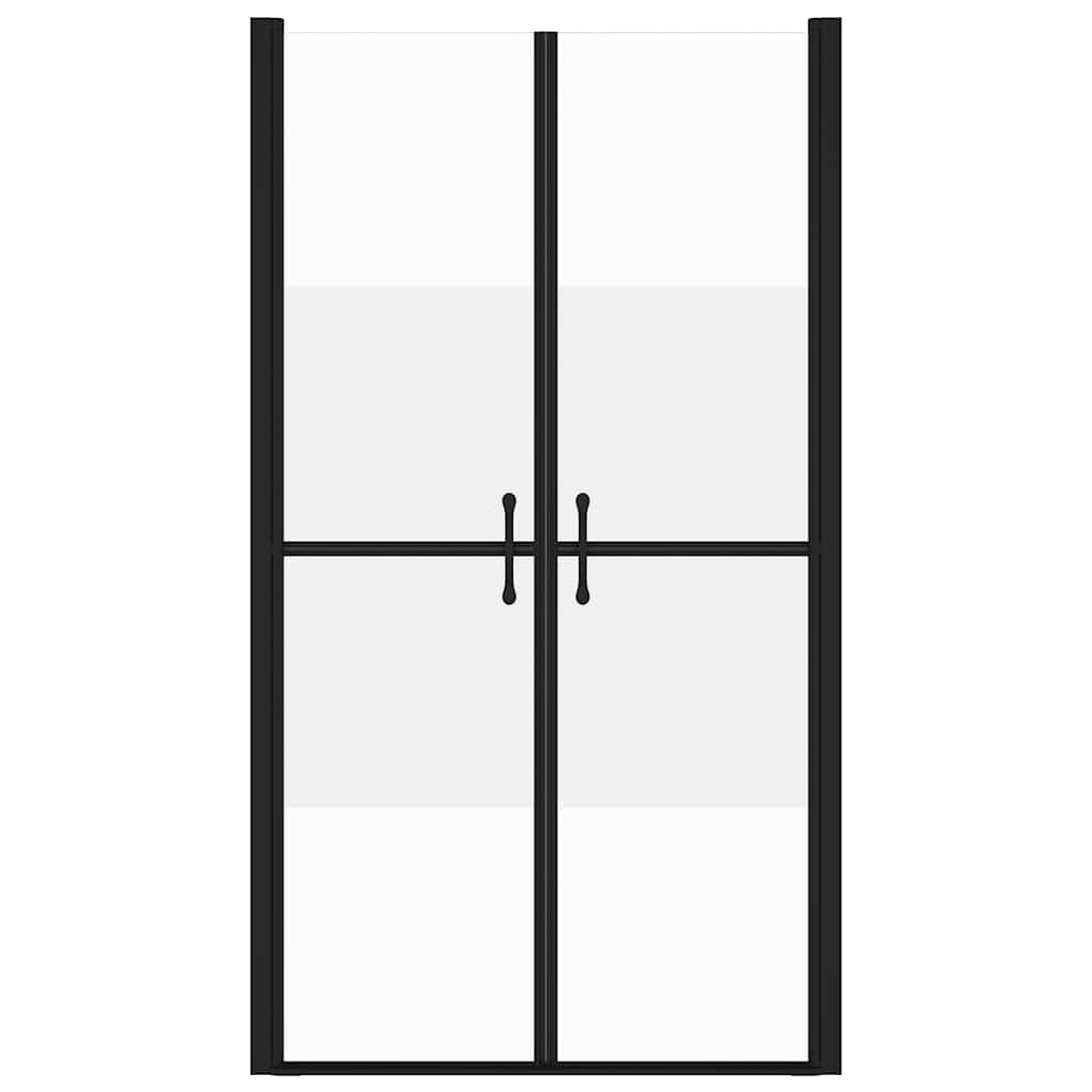 Vidaxl brusedør (78-81) x190 cm ESG Halfmat
