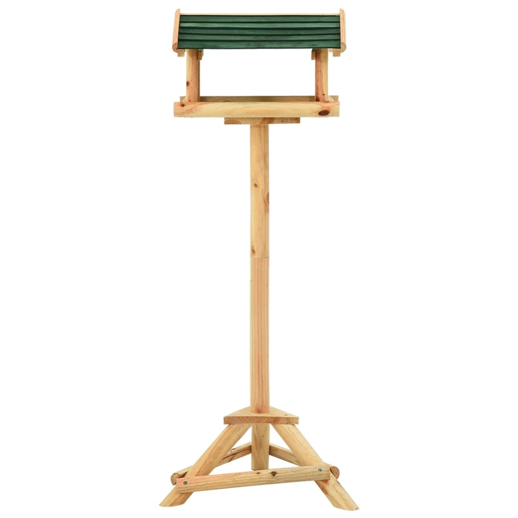 VidaXL fuglefoder med standard 37x28x100 cm massivt fyrretræ