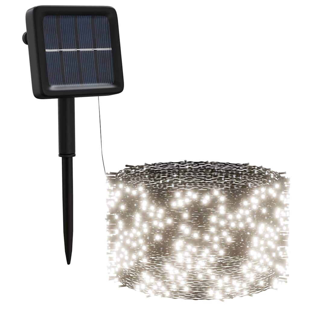 Vidaxl 5 St Light Sling med 200 lysdioder Solen inde i kold hvidt udenfor