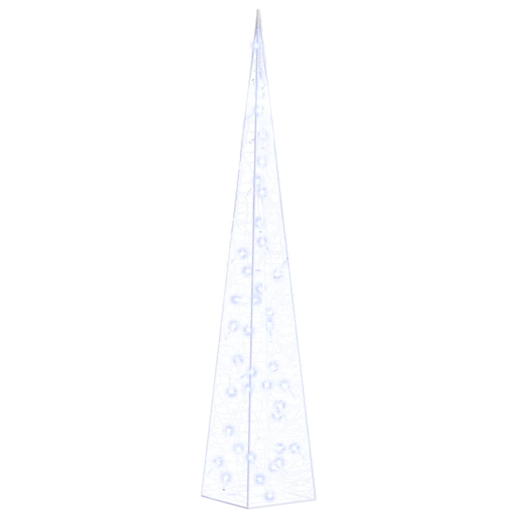 Vidaxl Light Cone Decorative LED 90 cm akrylblå
