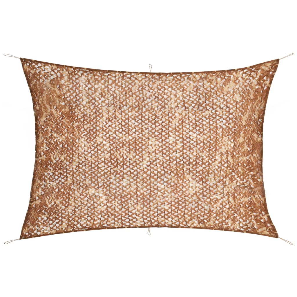 Vidaxl camouflagenet med opbevaringspose 5x8 m beige