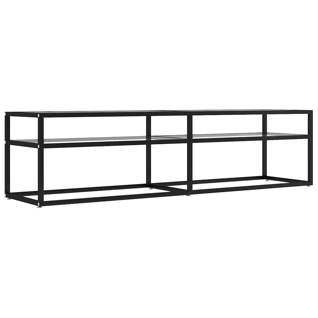 Vidaxl tv-meubel 160x40x40,5 cm gehard glas transparant