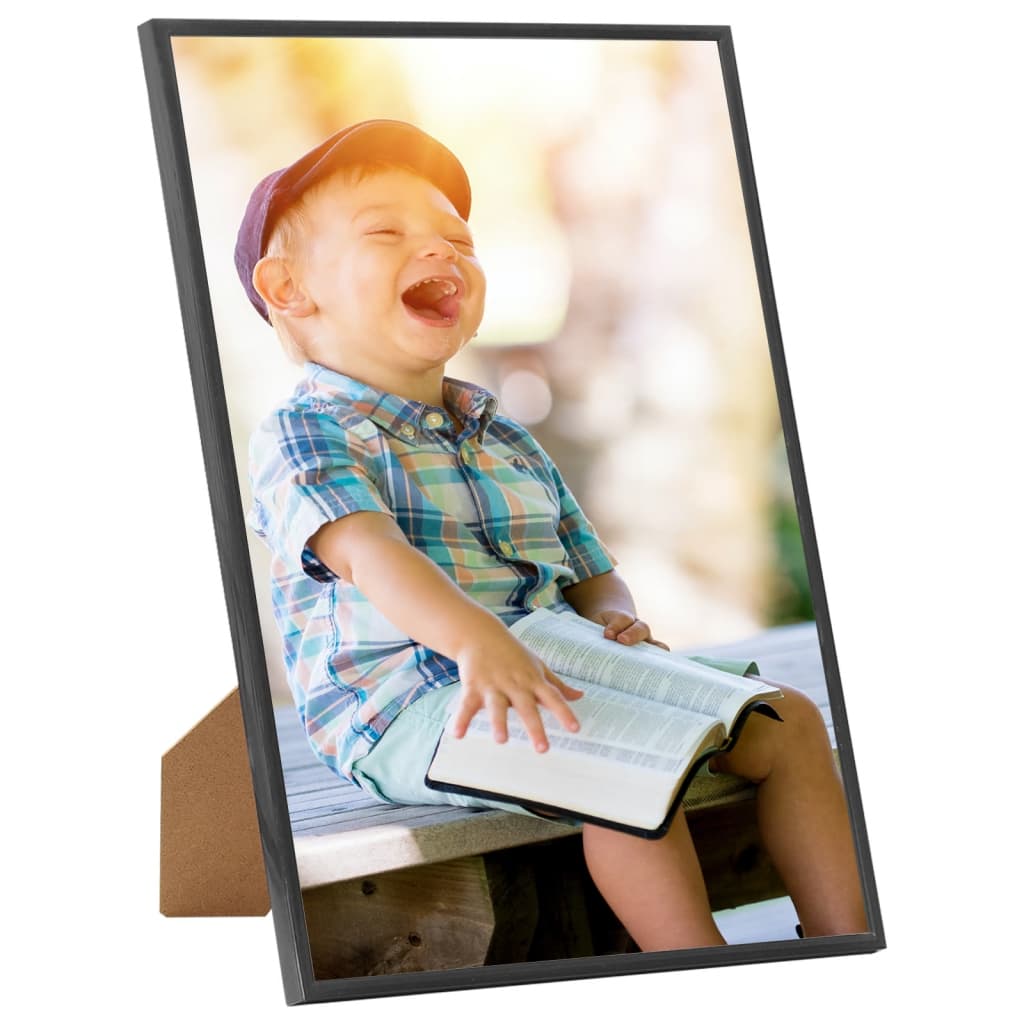 Vidaxl fotorammer 3 stk til tabel 21x29,7 cm MDF sort