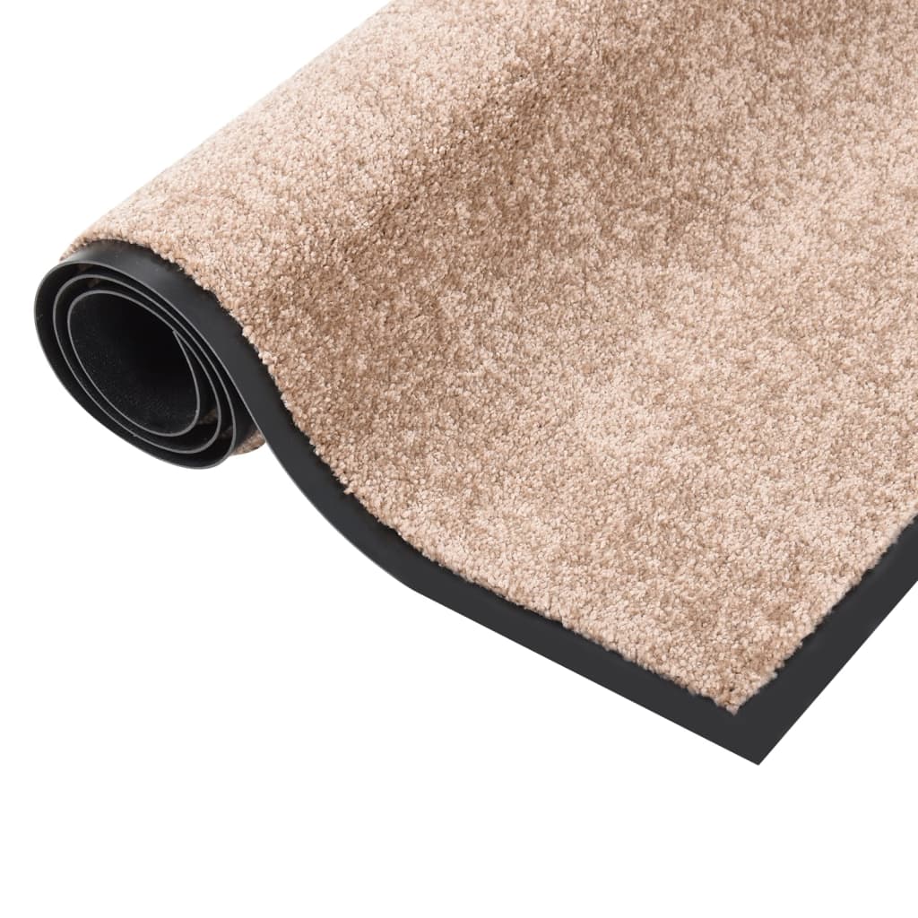 Vidaxl Doormat 80x120 cm beige