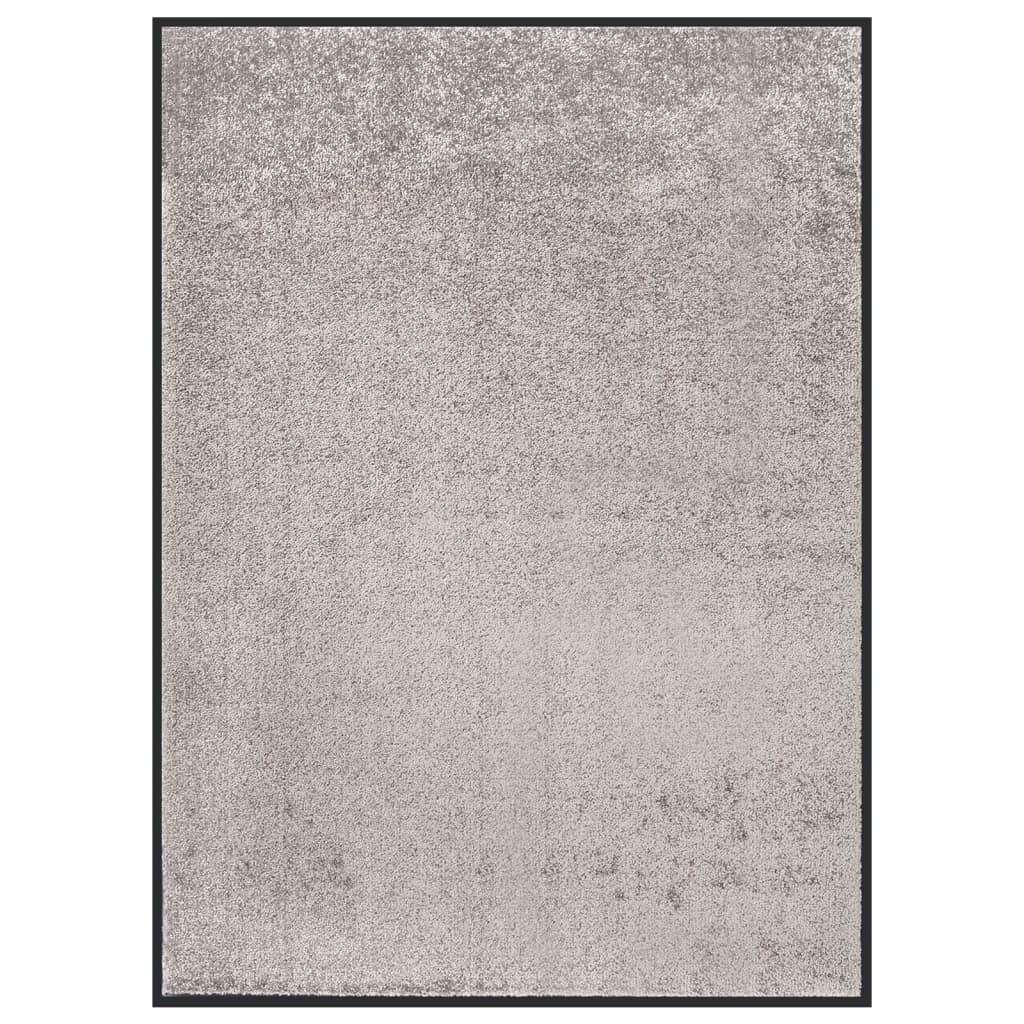 Vidaxl Doormat 60x80 cm grå