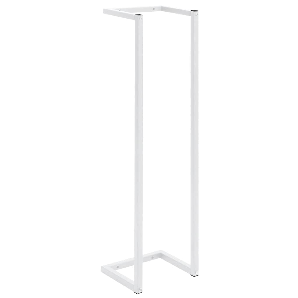 Vidaxl håndklæde rack 25x20x95 cm stål hvid